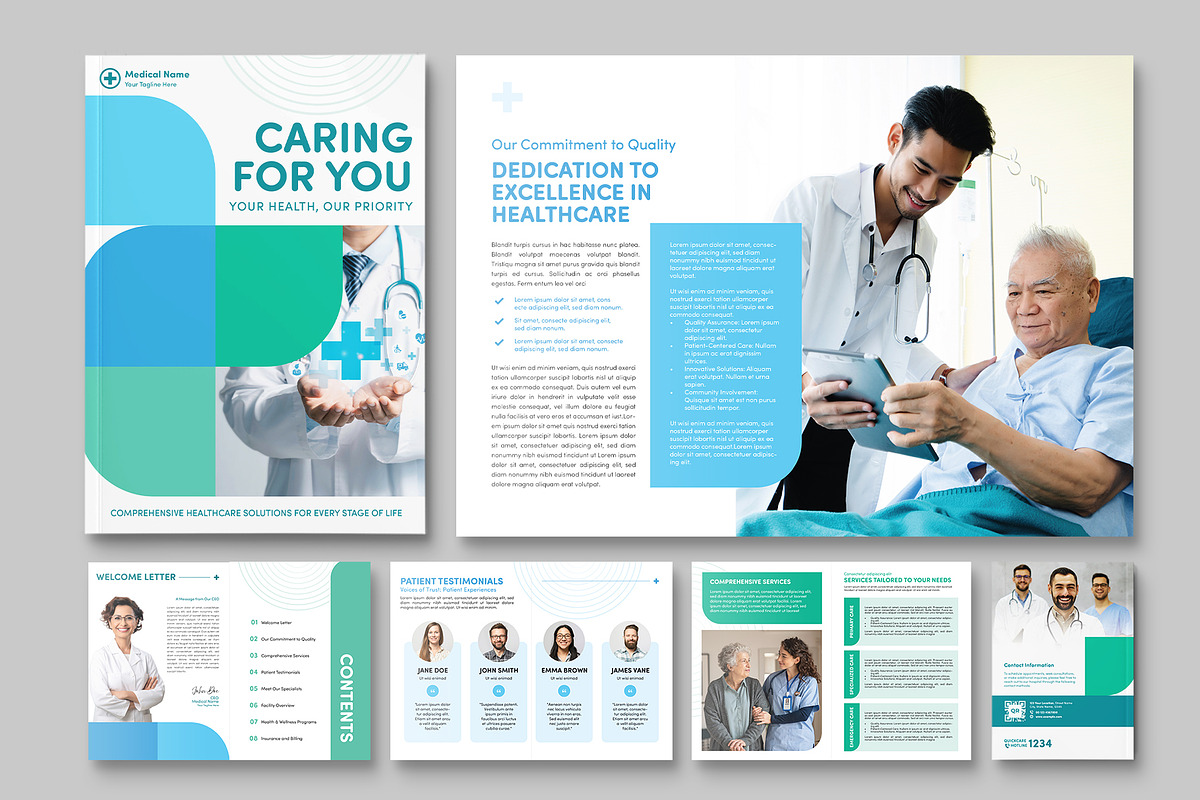 Medical Brochure Template, a Brochure Template by BrandPacks (Photo 5 of 5)