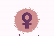 International Women’s Day Vector Set, a Background Graphic by RAHMAT (Thumbnail 10 of 11)