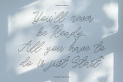 Banday Dashed, a Script Font by Craft Supply Co. (Thumbnail 2 of 8)