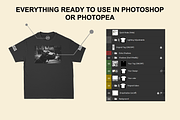 Tshirt Mockup AmericanApparel AL1301, a Shirt Mockup by Infinity Mockups (Thumbnail 7 of 8)