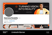 Corporate Linkedin Banner, a Social Media Template by Neermana (Thumbnail 1 of 4)