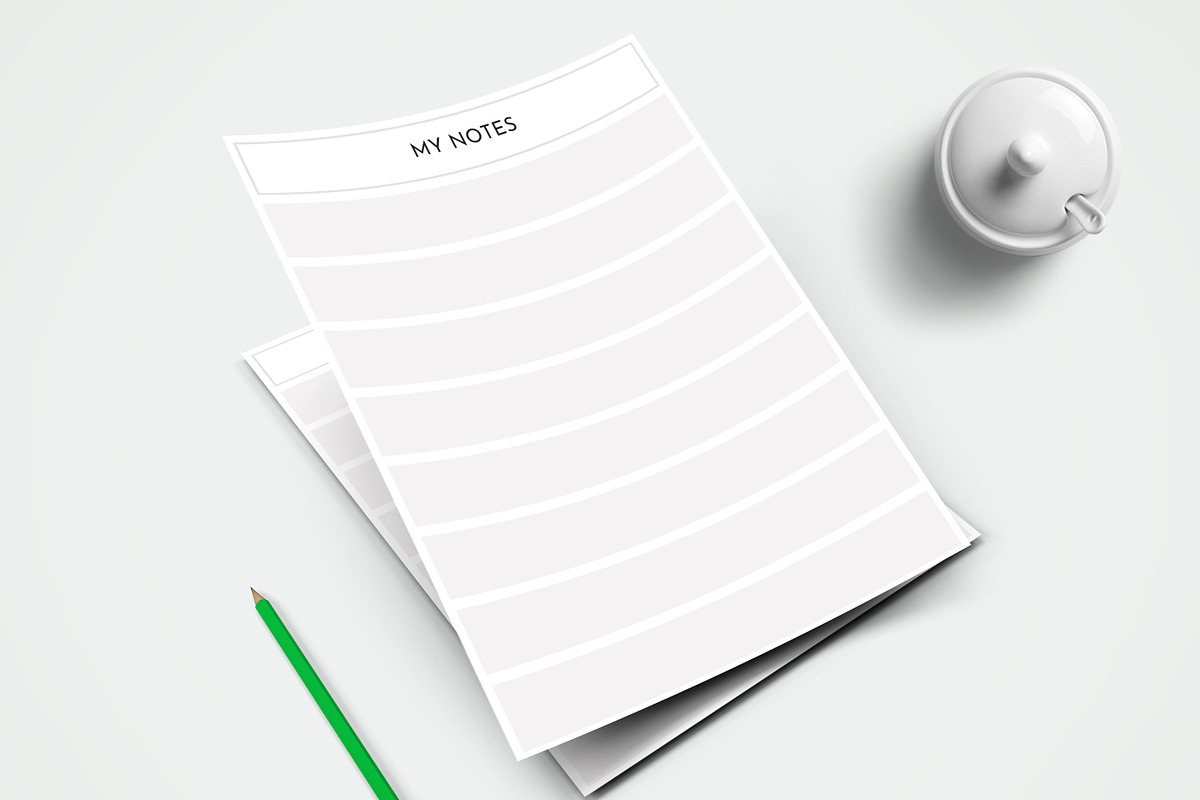 Canva My Notes Planner Sheet, a Templates & Theme by ARP Creation (Photo 10 of 10)