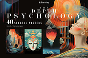 The Depth Psychology Art Posters, an Object Graphic by Struvictory.art (Thumbnail 1 of 8)