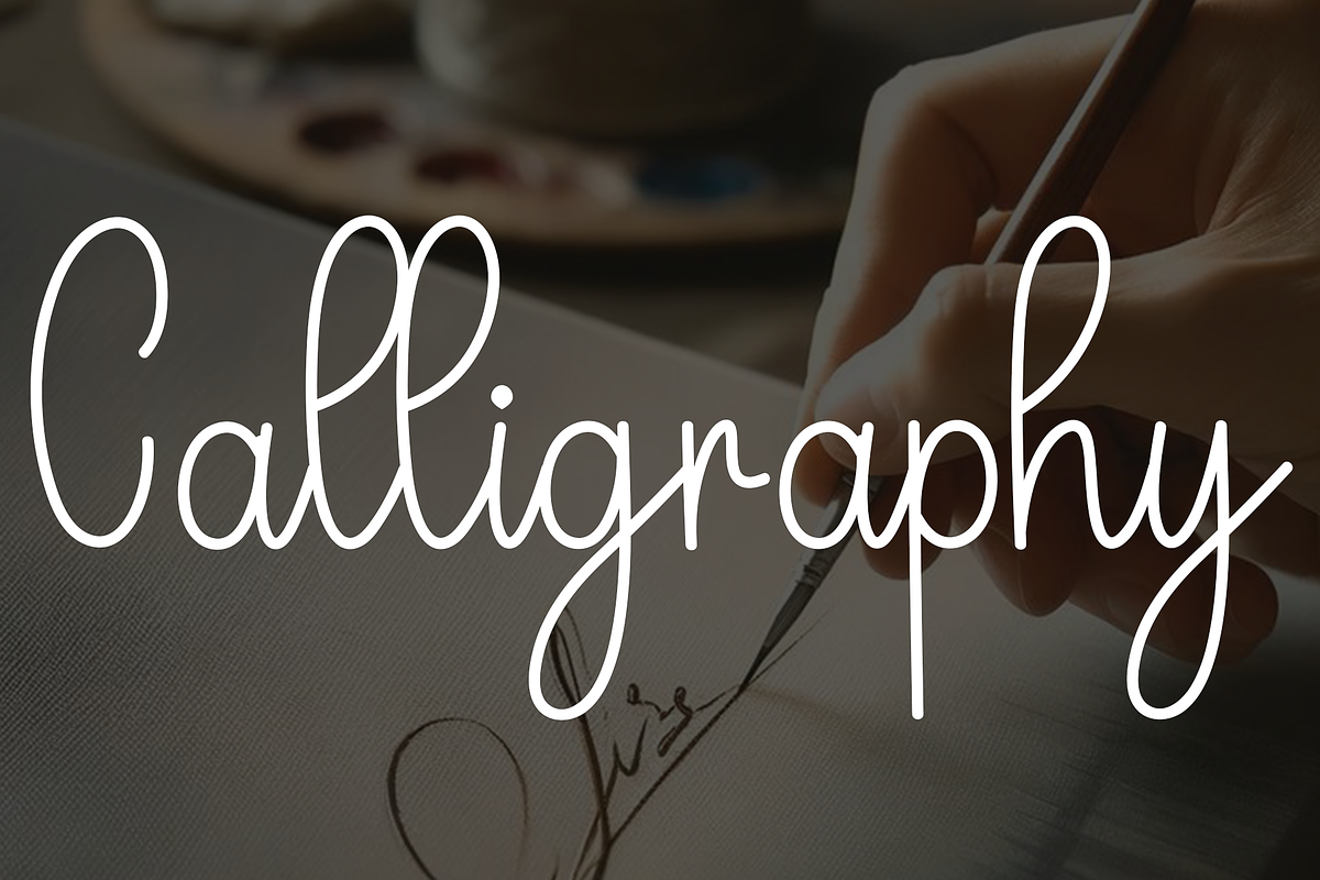 Crafting, a Handwritten Font by InermediaSTUDIO (Photo 5 of 7)