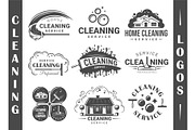 18 Cleaner Service Logos Templates, a Branding & Logo Template by Art Design (Thumbnail 3 of 11)