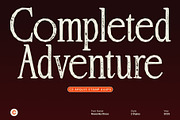 CS Arquis Stamp, a Serif Font by Craft Supply Co. (Thumbnail 5 of 8)