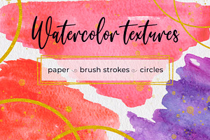 Watercolor brush stroke clipart