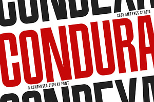 Condura Sans Serif Display