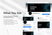 Tech Startup Facebook Materials, a Social Media Template by TemplatesNow! (Thumbnail 2 of 7)
