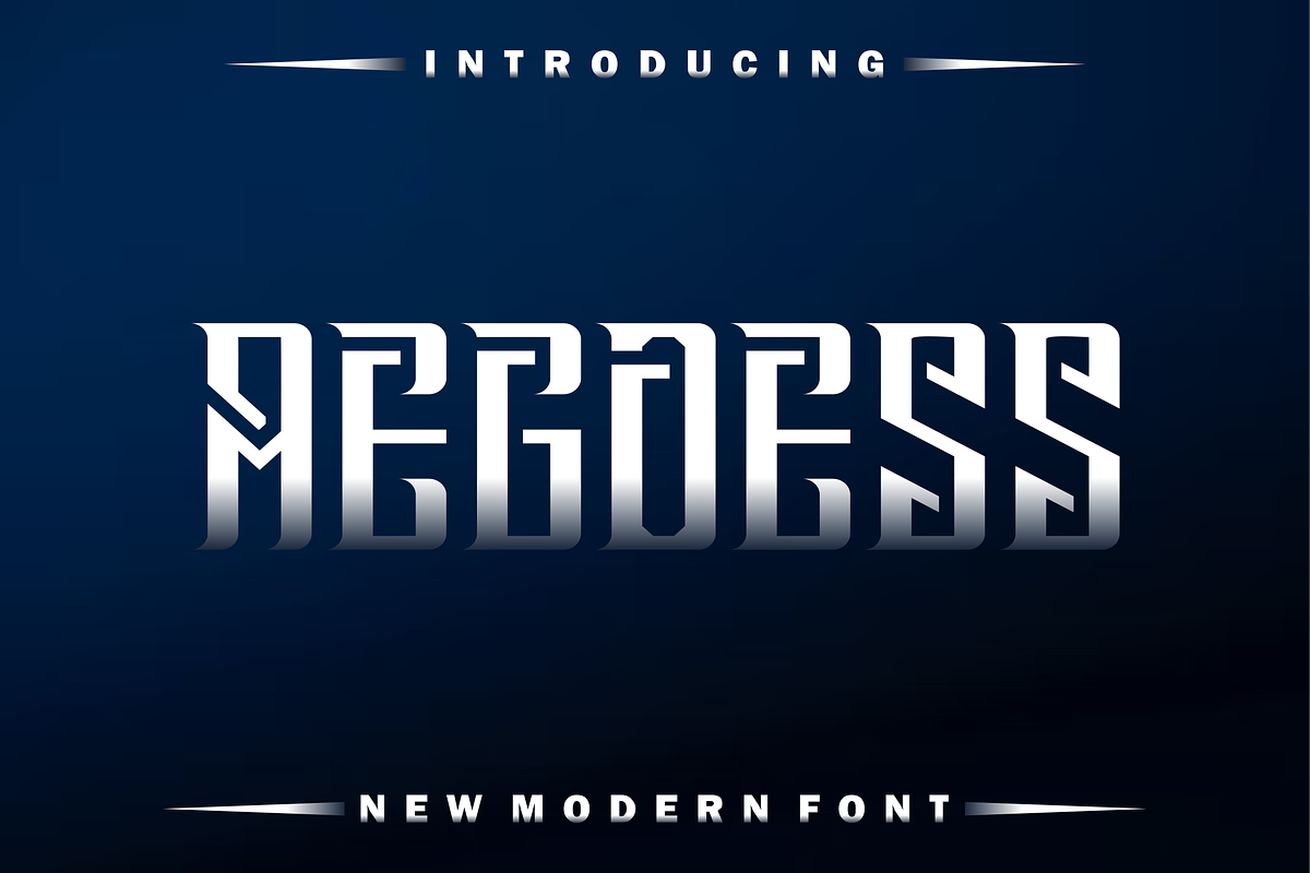 Aegoess font, a Serif Font by VectorCraft (Photo 1 of 4)