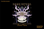 Skeleton Mages Coffee Ritual, a Branding & Logo Template by Judsart (Thumbnail 1 of 3)