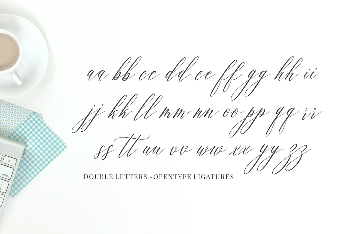 Feelsmooth Script, a Script Font by Solidtype (Photo 13 of 14)
