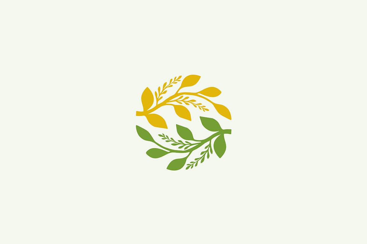 beauty leaves nature logo design, an Illustration by boriman05