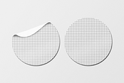Sticker Mockup, a Packaging Mockup by QR Design Studio (Thumbnail 6 of 6)