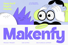 Makenfy Sans Serif Playful Display