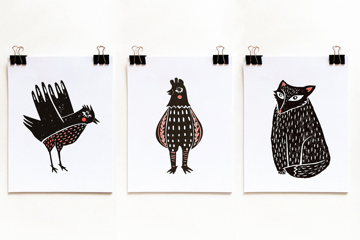 Cute animals BUNDLE, an Animal Illustration by Mii Lab (Photo 2 of 20)