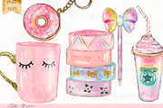 Planner girl clipart, an Illustration by Libby Wishes (Thumbnail 4 of 10)