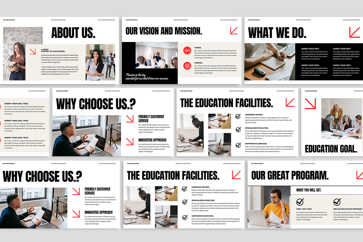 Education Presentation Template, a Presentation Template by Occy Design (Photo 3 of 5)