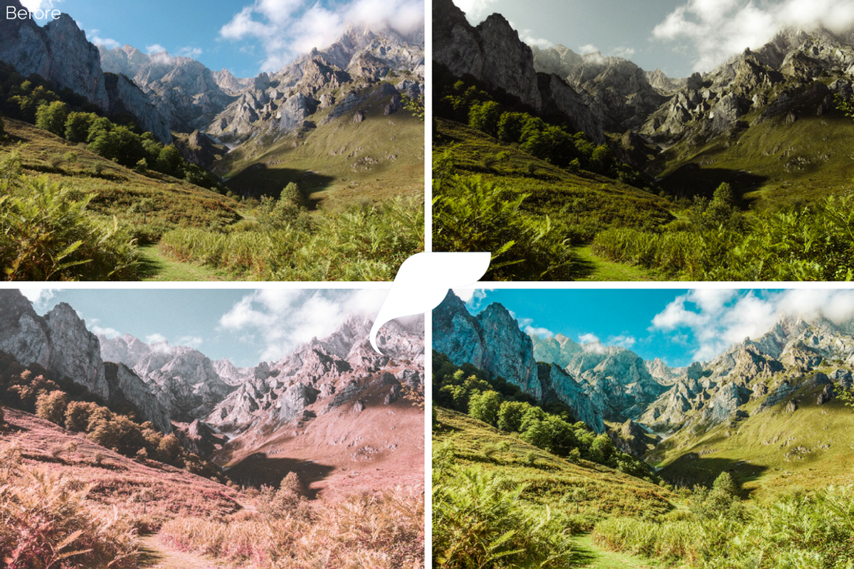 Landscape Lightroom Presets Vol. II preview 2