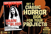 Black Museum - Retro Horror Font, a Sans Serif Font by Remedy667 (Thumbnail 3 of 6)