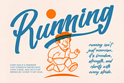 Kickballs United Bold Calligraphy, a Script Font by stylishtype.co (Thumbnail 9 of 20)