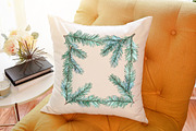 Winter Festive Frames Wreaths Christ, an Illustration by Sublimation Artist (Thumbnail 6 of 6)