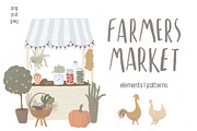 Farmers Market collection, a Graphic by dasha mo (Thumbnail 1 of 9)