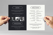 Simple Funeral Program Template, a Flyer Template by BrandPacks (Thumbnail 2 of 10)
