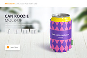 Can Koozie Mock-up, a Product Mockup by WebAndCat (Thumbnail 1 of 7)