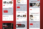 Commercial Kitchen Landing Page, a Landing Page Template by SLAB! Design (Thumbnail 3 of 4)