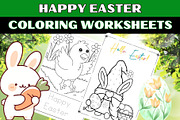 Easter coloring pages | Easter craft, a Templates & Theme by Premium Digital Templates (Thumbnail 3 of 3)