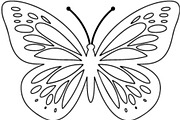 Ornamental Butterfly SVG Bundle, an Object Graphic by Gfx_Store (Thumbnail 5 of 16)