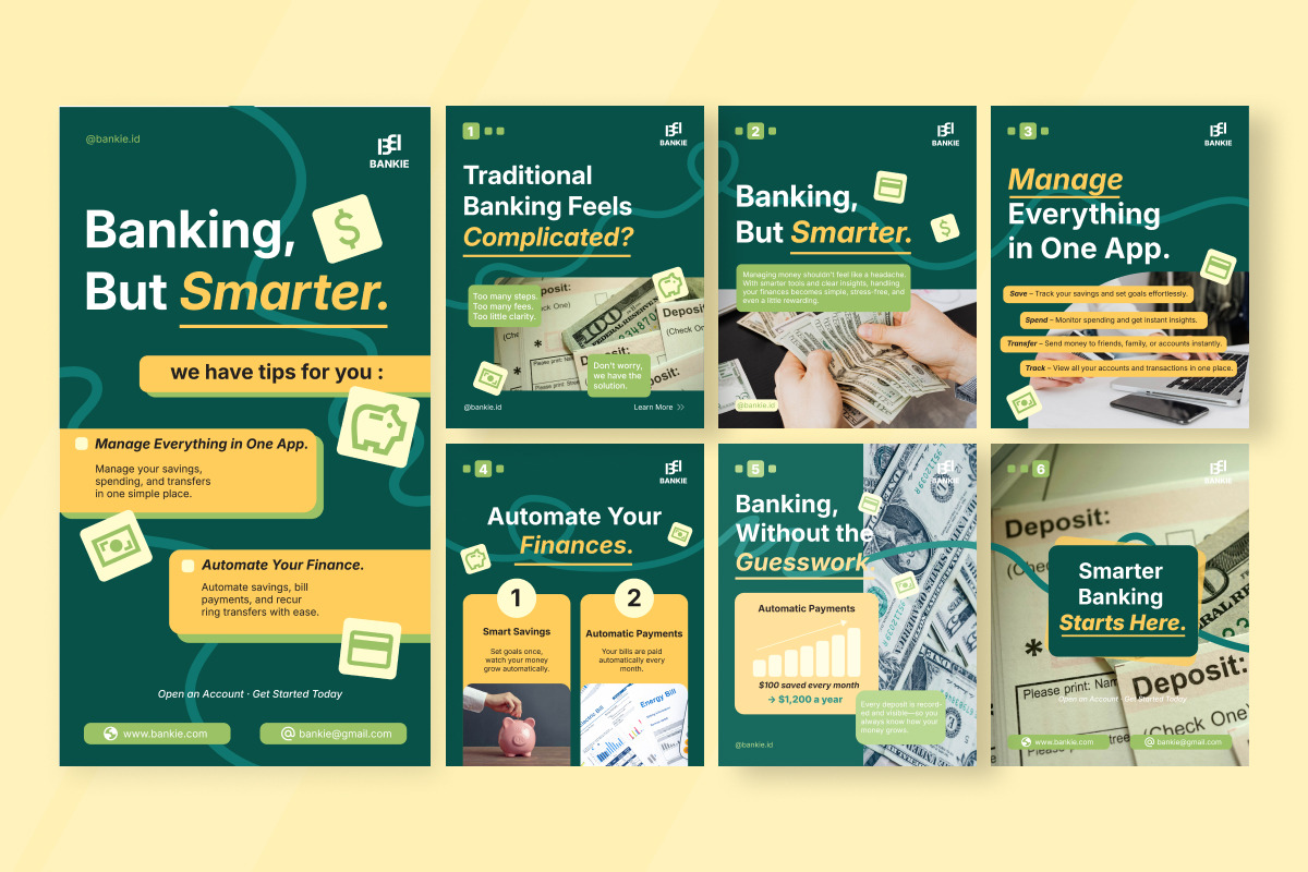 Money Habits Fintech Social Media, a Social Media Template by productype1 (Photo 4 of 5)