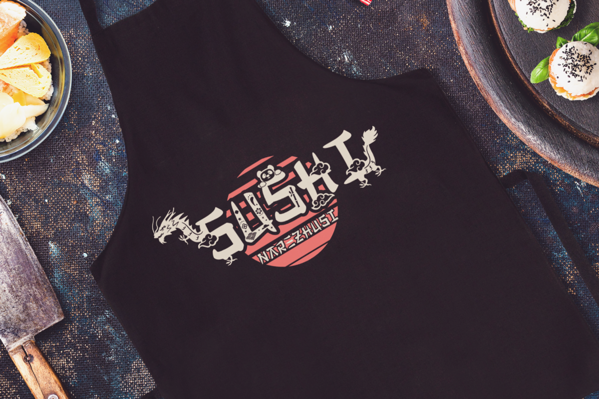 Sushi Fusion - Asian Theme Font, a Font by PutraCetol Studio (Photo 10 of 11)