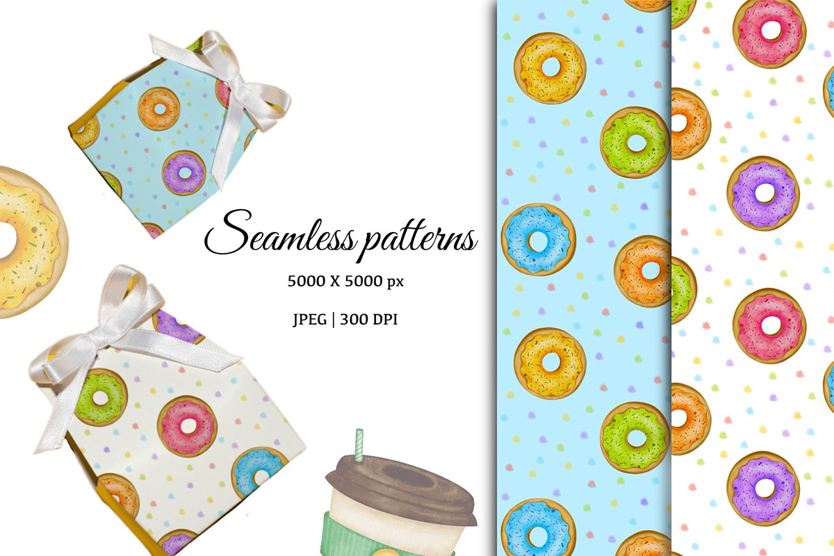 Cute Food Friends Clipart, a Food Illustration by ZabolotnaArt (Photo 3 of 7)