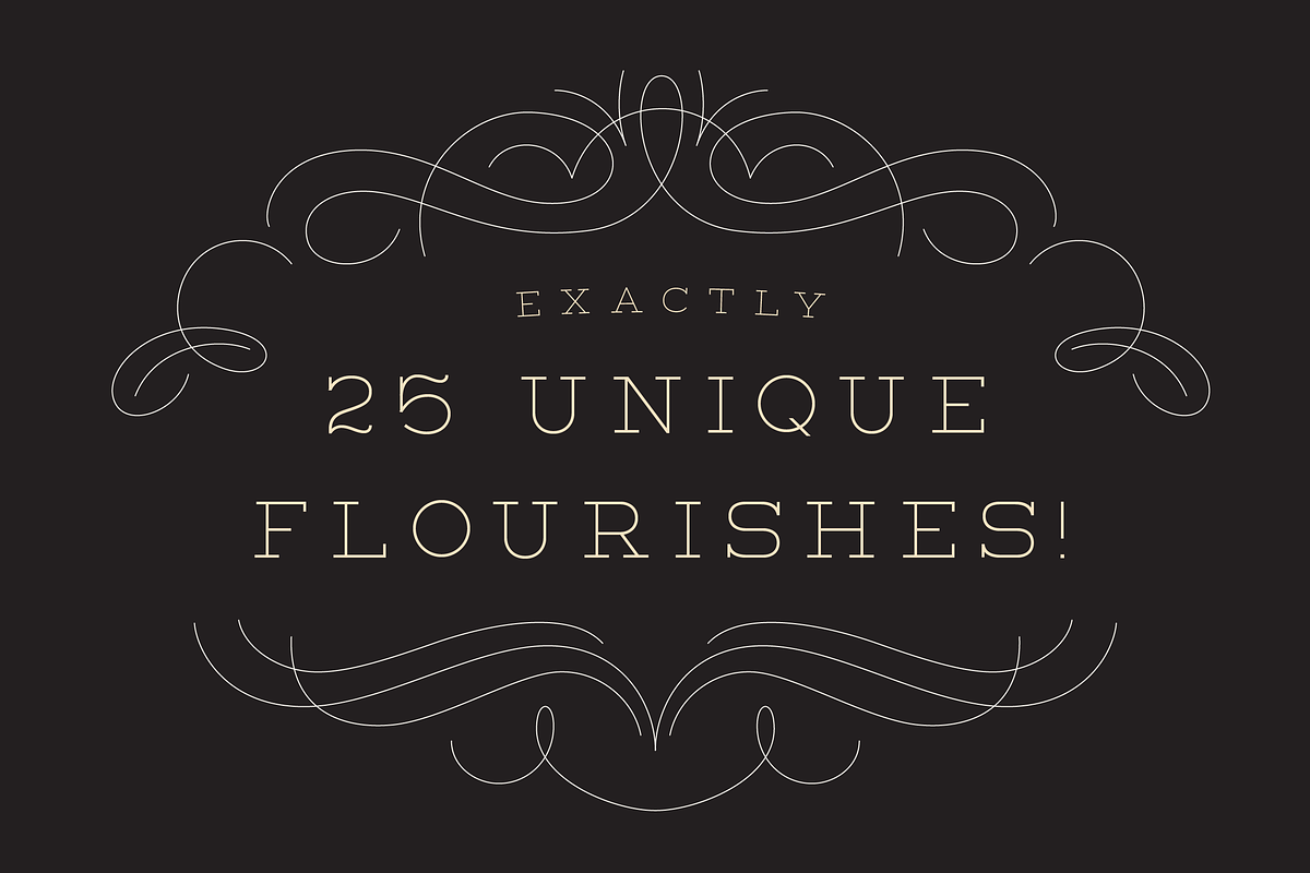 The Fantastic Flourishes, a Decorative Illustration by Drew Melton (Photo 2 of 4)