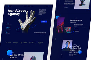 Creative Agent Landing Page