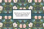 William Morris Pattern Pack Spring, a Pattern Graphic by RachelStudio (Thumbnail 10 of 10)