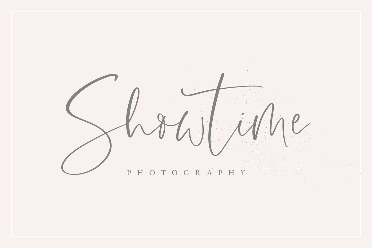 Snowflake Script Font preview 6