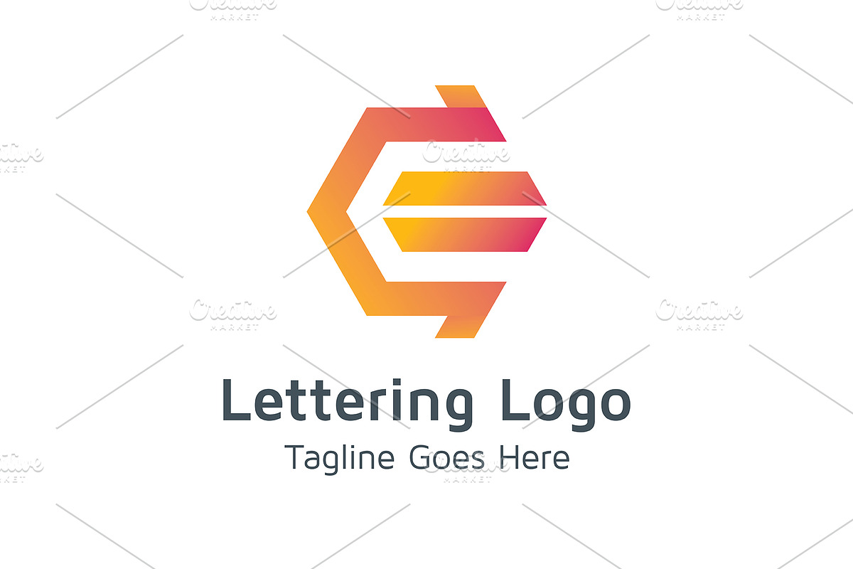 20 Logo Lettering E Template Bundle, a Branding & Logo Template by Acongraphic (Photo 2 of 21)