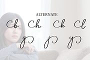 Lonely | Script Font, a Handwritten Font by Scratchones (Thumbnail 8 of 9)