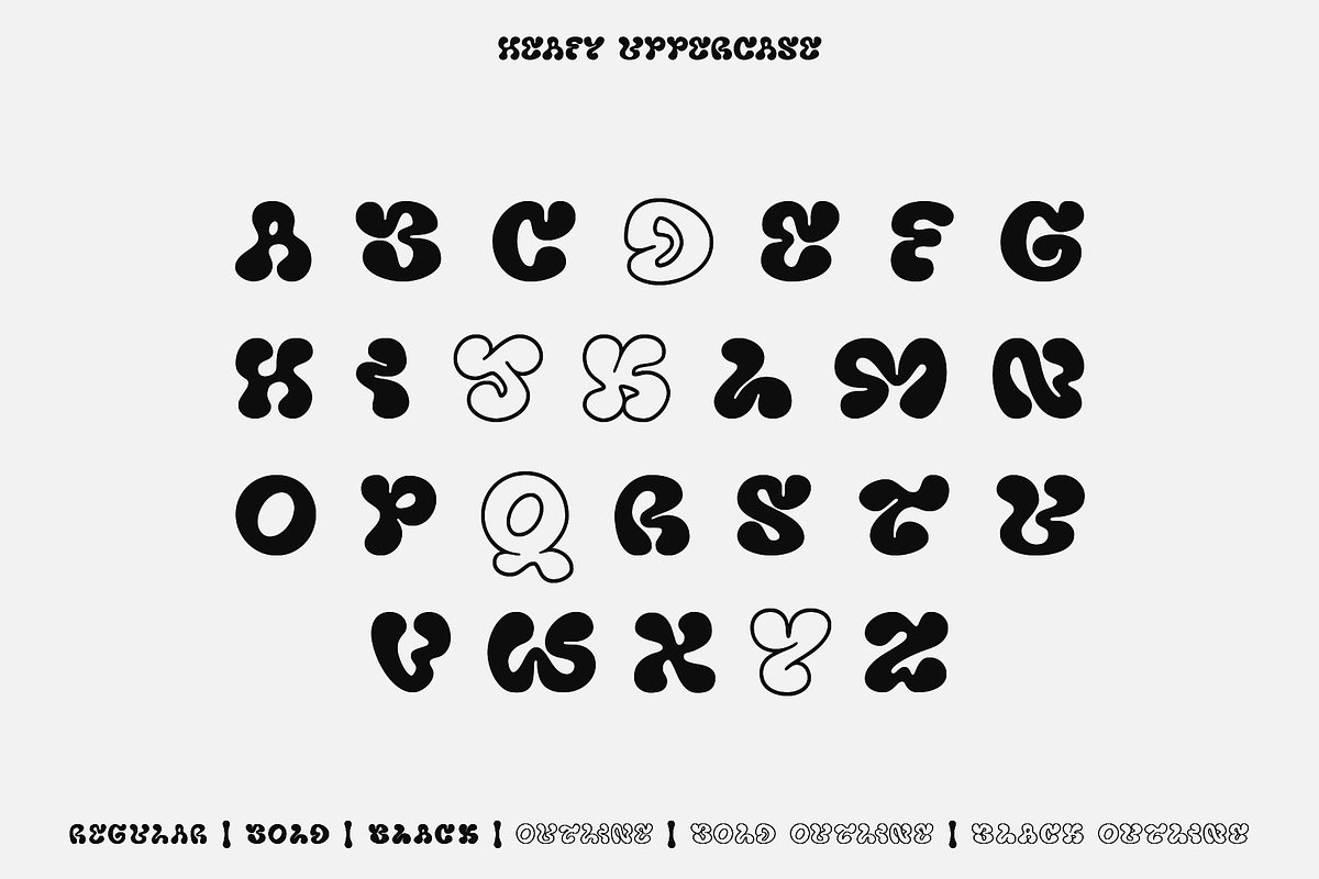 Heafy Display Font, a Handwritten Font by Migomojo Type House (Photo 7 of 10)