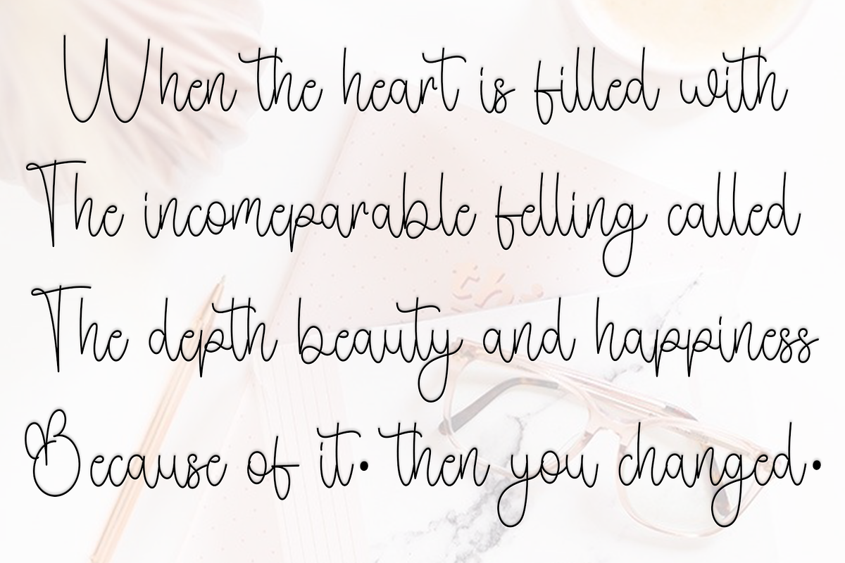 Catalina Handmade, a Handwritten Font by FreshTypeINK (Photo 6 of 8)