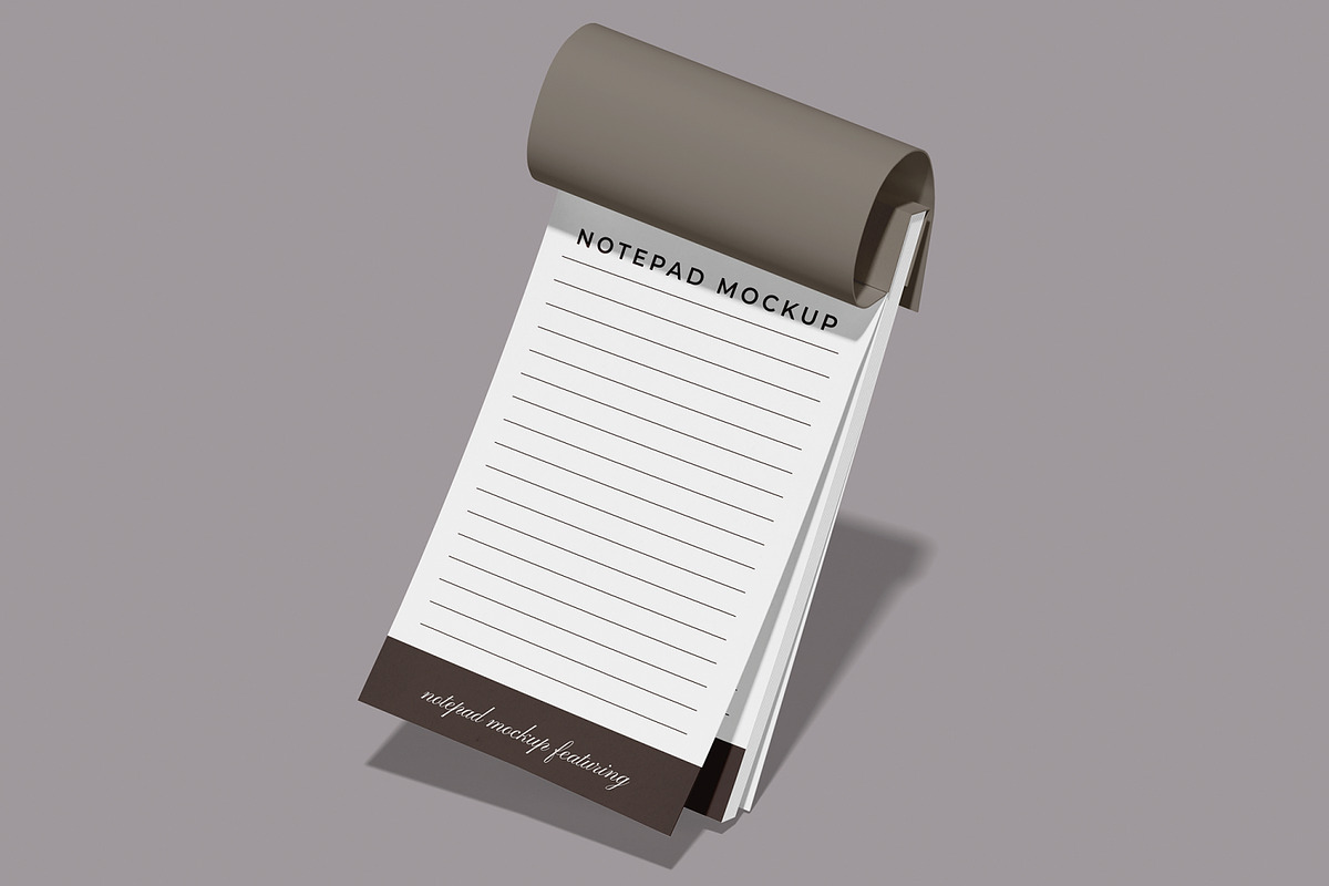 Realistic Notepad Mockup, a Books & Magazine Mockup by Unerispace