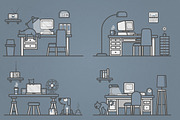 Scenix - Vector Line Scene Builder, a Product Mockup by Bobboz Store (Thumbnail 2 of 5)