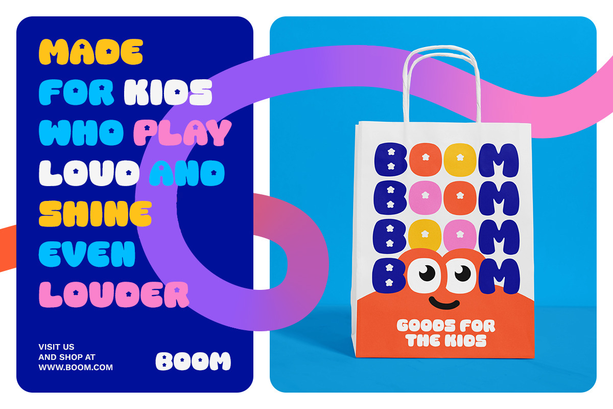 Cheery Buds – Playful Bubble Display, a Sans Serif Font by Unicode Studio (Photo 2 of 10)