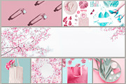 Pink blue springtime 23 photos, an Abstract Photo by VICUSCHKA (Thumbnail 2 of 4)