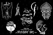 7 Mystery T-Shirt Designs Monochrome, an Animal Illustration by Design by sebrodbrick (Thumbnail 1 of 6)