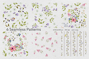 Wildflower & Butterfly Collection, a Decorative Illustration by Nadia Semyroz (Thumbnail 7 of 12)