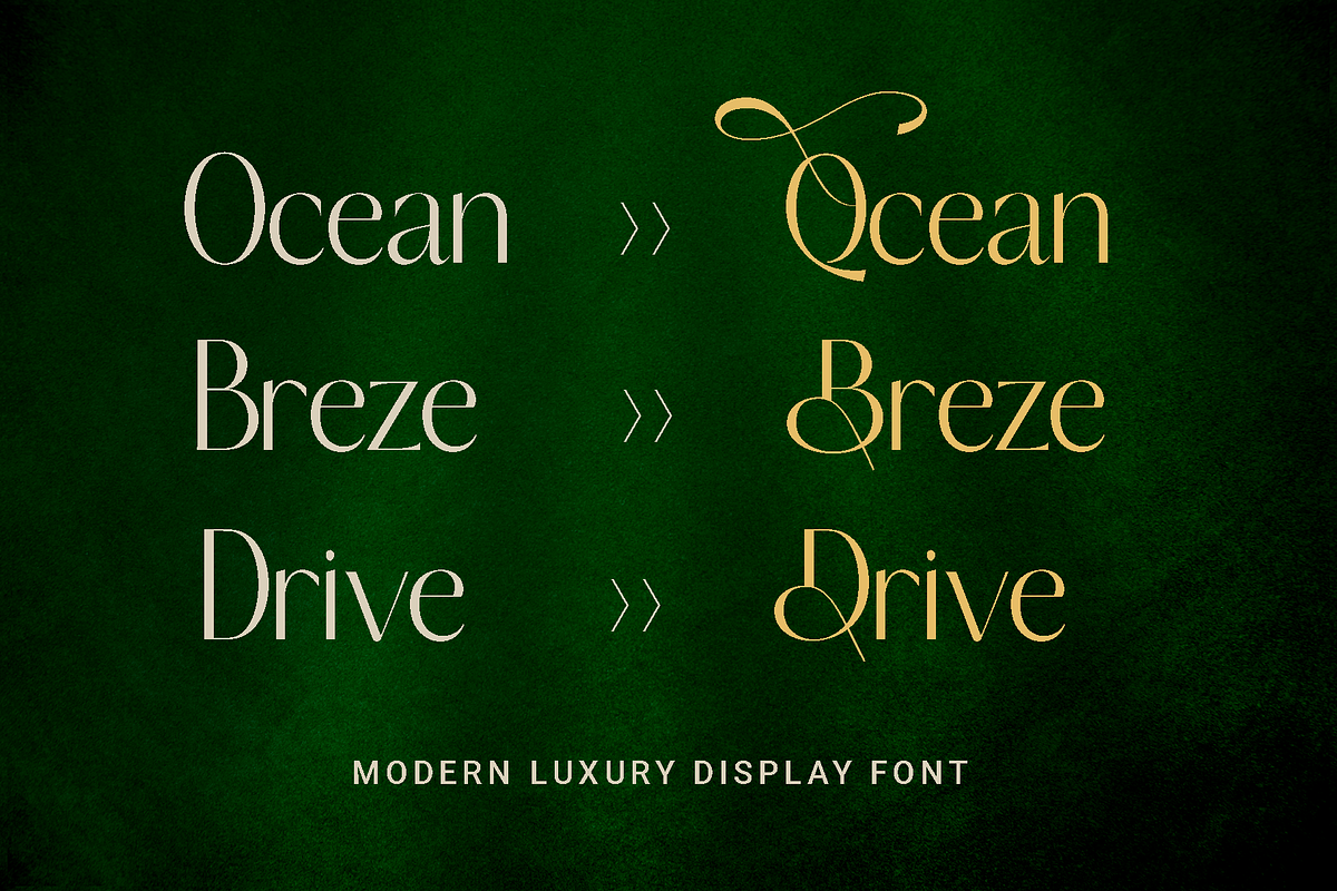 Belavey Modern Luxury Display Font, a Sans Serif Font by RHD Creative Studio (Photo 2 of 9)